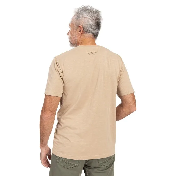 Herren T-Shirt BUSHMAN BARKLY hellbraun L